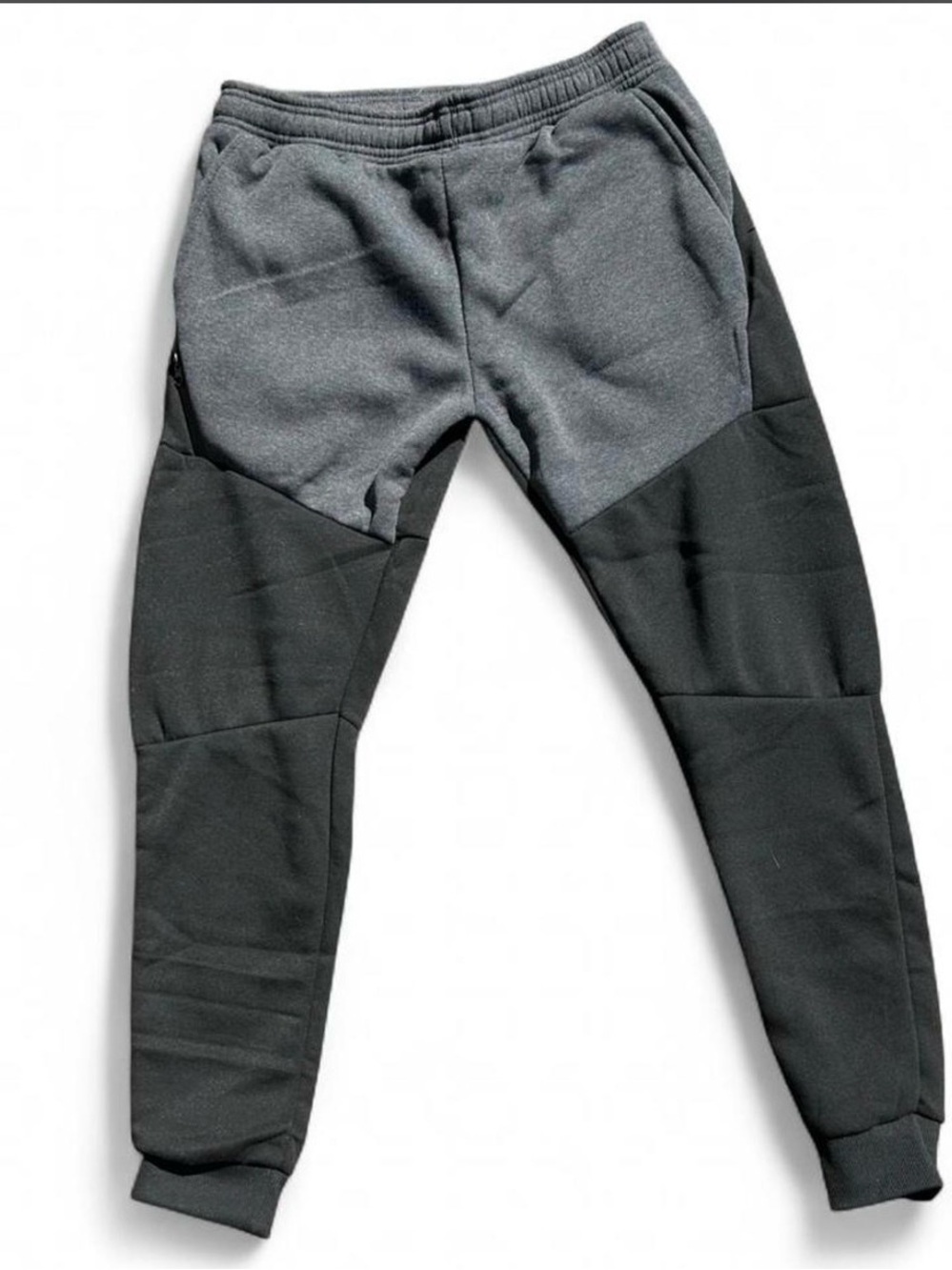 Nike Men’s medium Two-Tone Charcoal & Black Jogger Pants